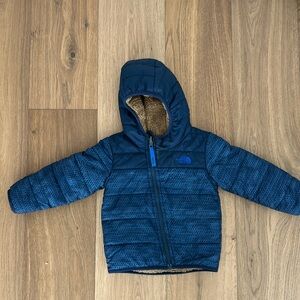 The North Face kids puffer jacket, fleece lining